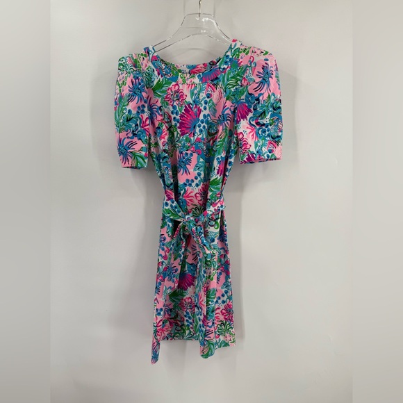 NWT Lilly Pulitzer Harriet‎ Mandevilla Baby Paradise Petals Terry Dress Size S - Picture 5 of 7